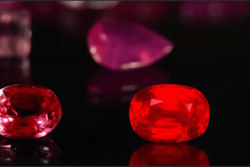 Trang sức đá Ruby phong cách tinh tế và quý phải của nữ giới
