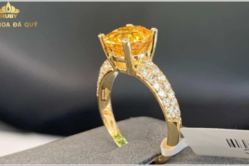 Nhẫn Sapphire vàng lựa chọn hoàn hảo cho quý cô sang trọng