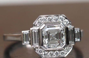 Bộ sưu tập mẫu nhẫn Asscher đẹp nhất Bộ sưu tập mẫu nhẫn Asscher đẹp nhất