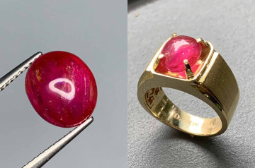 Giá đá Ruby màu đỏ tự nhiên, nhẫn đá Ruby đỏ giá bao nhiêu Giá đá Ruby màu đỏ tự nhiên, nhẫn đá Ruby đỏ giá bao nhiêu