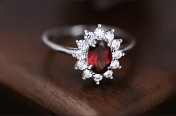 Bộ sưu tập nhẫn Garnet cho nữ HOT nhất hiện nay Bộ sưu tập nhẫn Garnet cho nữ HOT nhất hiện nay