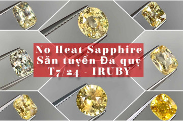 Săn Tuyển Sapphire vàng không nhiệt chuẩn Quốc tế T7/2024 Săn Tuyển Sapphire vàng không nhiệt chuẩn Quốc tế T7/2024