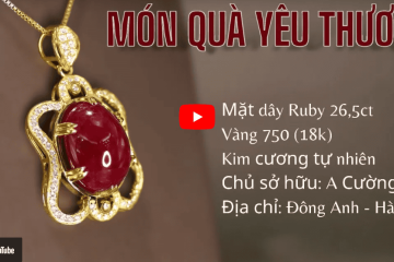Mặt Dây Chuyền Ruby Luxury – Kỷ Vật Từ Anh Cường Tặng Con Gái Mặt Dây Chuyền Ruby Luxury – Kỷ Vật Từ Anh Cường Tặng Con Gái