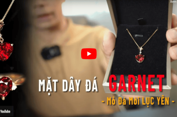 Mặt dây và nhẫn trái tim Garnet Lục Yên được chế tác từ Thô tới thành phẩm – Ms Tô Hân – Q1 HCM Mặt dây và nhẫn trái tim Garnet Lục Yên được chế tác từ Thô tới thành phẩm – Ms Tô Hân – Q1 HCM