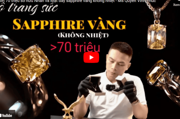 Chỉ hơn 70 triệu anh chị có thể sở hữu Nhẫn và Mặt dây Sapphire vàng không nhiệt Chỉ hơn 70 triệu anh chị có thể sở hữu Nhẫn và Mặt dây Sapphire vàng không nhiệt