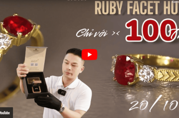 Món quà 20/10 ý nghĩa trị giá ~ 100 triệu đồng – nhẫn Ruby facet đỏ huyết Món quà 20/10 ý nghĩa trị giá ~ 100 triệu đồng – nhẫn Ruby facet đỏ huyết