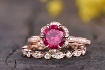 Mẫu nhẫn đính đá màu đỏ – Biểu tượng quyền lực và may mắn trường tồn Mẫu nhẫn đính đá màu đỏ – Biểu tượng quyền lực và may mắn trường tồn