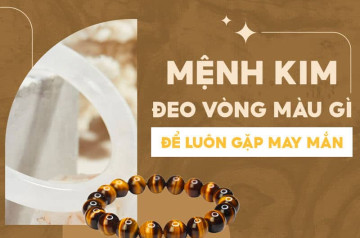 Vòng phong thủy mệnh Kim: Bí quyết cải thiện vận mệnh và thu hút may mắn tức thì Vòng phong thủy mệnh Kim: Bí quyết cải thiện vận mệnh và thu hút may mắn tức thì