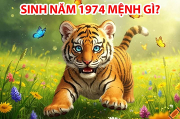 Sinh năm 1974 mệnh gì? Tử vi, phong thủy và vận mệnh tuổi Giáp Dần Sinh năm 1974 mệnh gì? Tử vi, phong thủy và vận mệnh tuổi Giáp Dần