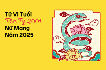 Tử vi tuổi Tân Tỵ năm 2025 nữ mạng: Vận trình thuận lợi hay gặp trắc trở? Tử vi tuổi Tân Tỵ năm 2025 nữ mạng: Vận trình thuận lợi hay gặp trắc trở?