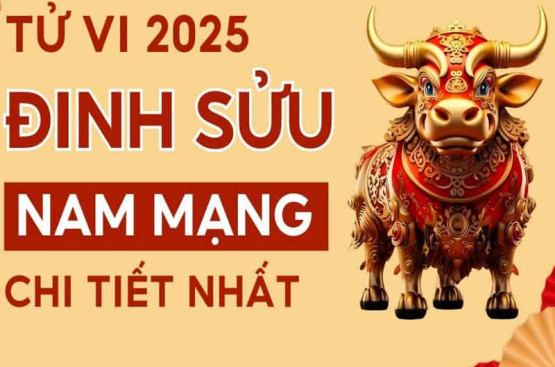 Tử vi tuổi Đinh Sửu năm 2025 nam mạng: Công việc đột phá, tình duyên nở rộ Tử vi tuổi Đinh Sửu năm 2025 nam mạng: Công việc đột phá, tình duyên nở rộ