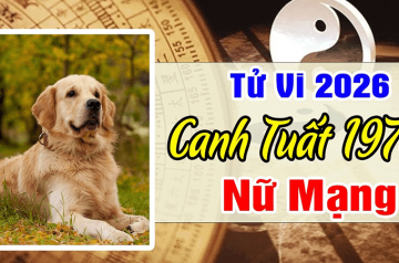 Tử vi tuổi Canh Tuất năm 2026 nữ mạng – Năm Bính Ngọ mang đến thử thách hay thời cơ? Tử vi tuổi Canh Tuất năm 2026 nữ mạng – Năm Bính Ngọ mang đến thử thách hay thời cơ?