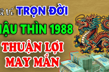 Tử vi trọn đời Mậu Thìn 1988 – Tương lai sự nghiệp, tình duyên và tài lộc như thế nào? Tử vi trọn đời Mậu Thìn 1988 – Tương lai sự nghiệp, tình duyên và tài lộc như thế nào?