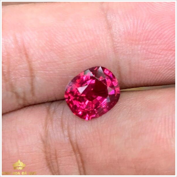 Spinel đỏ Hồng lục yên 3,3ct hình ảnh 3