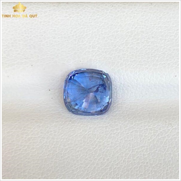 Đá sapphire xanh lam, blue sáng tự nhiên chiếu bung 4.3ct hình ảnh 3