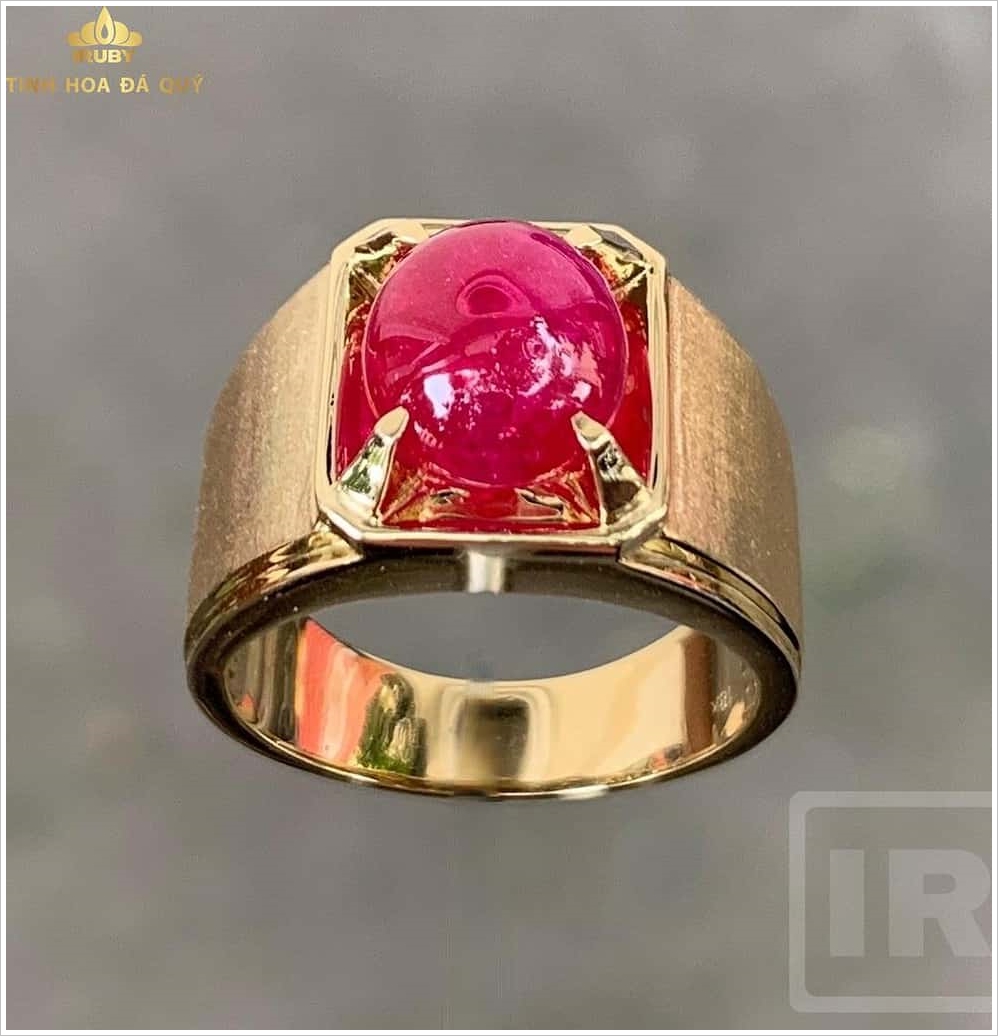 Nhẫn Nam Ruby huyết kính, mẫu thiết kế bản quyền IRUBY phiên bản 1 hình ảnh 1