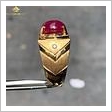 Nhẫn nam gắn đá ruby sao IR220666 hình ảnh 3