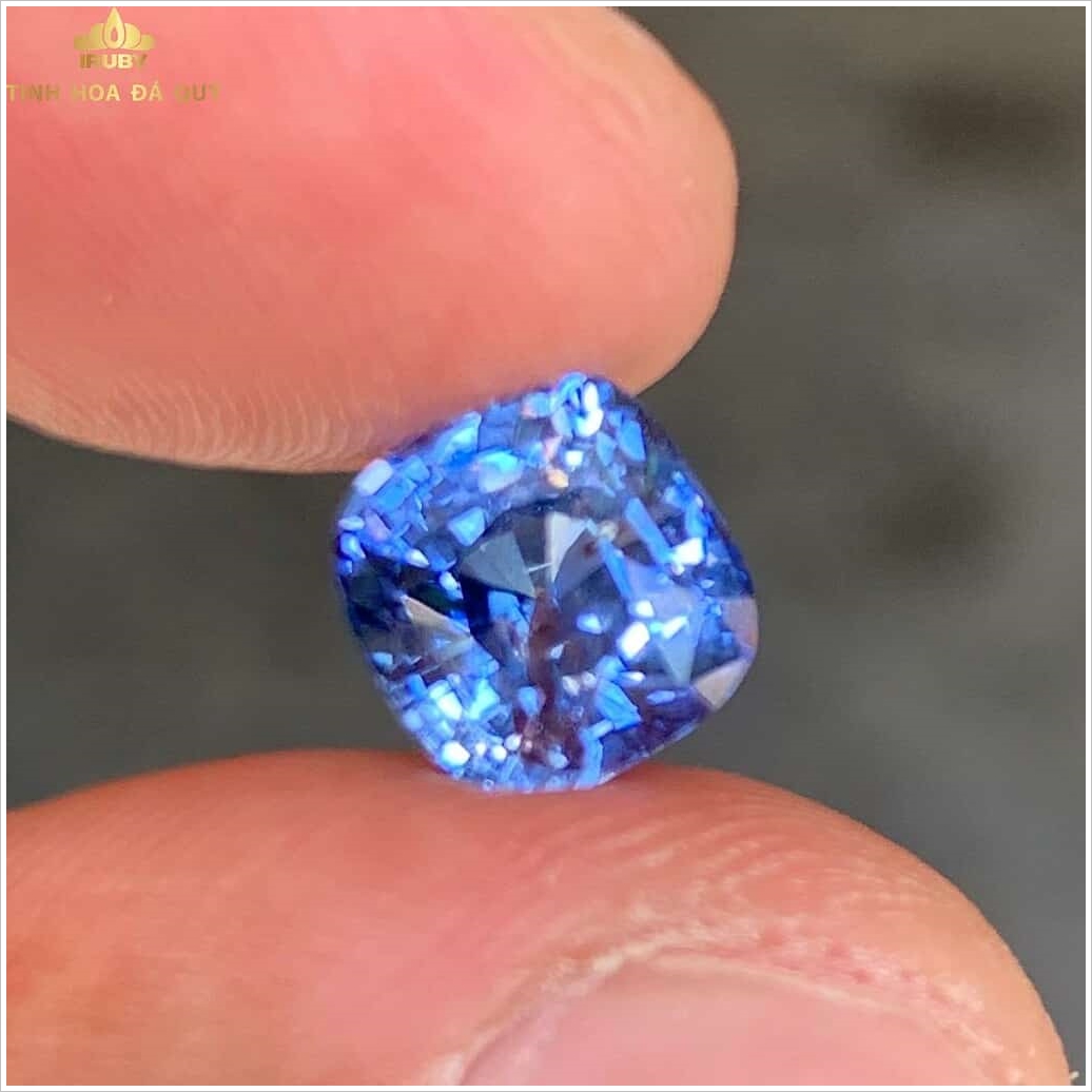 Viên Sapphire xanh lam, blue sáng tự nhiên chiếu bung 4,3ct - IRBS 220643 hình ảnh 5