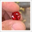 Đá spinel đỏ cam bãi Khánh Hòa hình ảnh 5