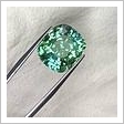 Đá Tourmaline xanh lục 11.96ct chiếu bung hình ảnh 2