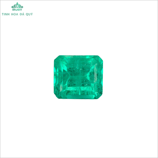 Viên Ngọc Lục bảo Colombia xanh táo Emerald 3,45ct - IREM 2207345