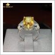 Nhẫn nữ Sapphire vàng hình ảnh 1