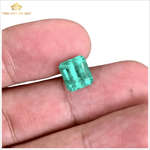 Ngọc Lục bảo colombia xanh táo - Emerald 3.45ct hình ảnh 1