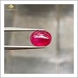 Đá ruby tự nhiên đỏ kính chân lửa mạnh 4.3ct hình ảnh 2