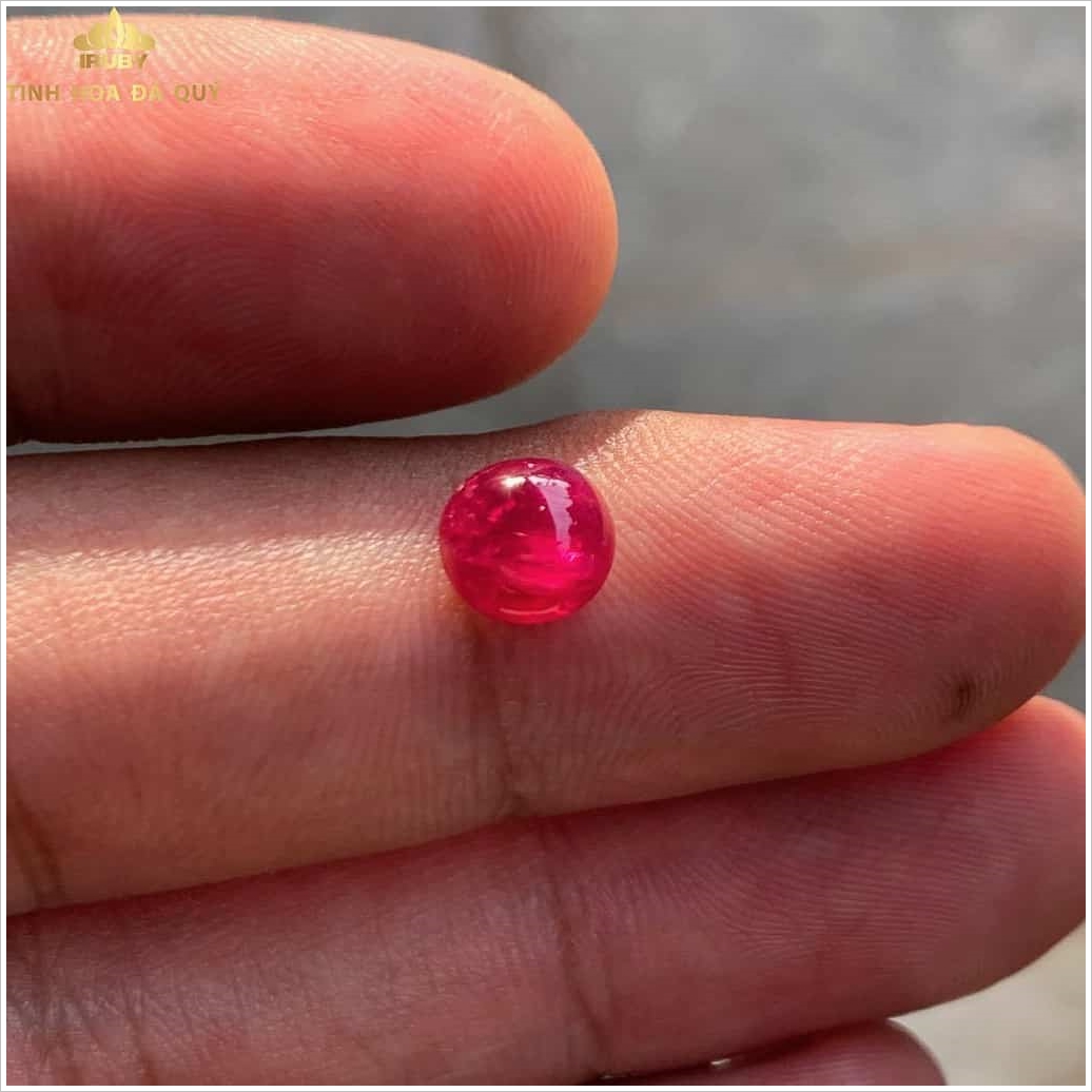 Viên ngọc Ruby huyết kính Lục Yên hiếm có 2,2ct - IRRB 220722 hình ảnh 3