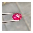 Đá ruby tự nhiên đỏ kính chân lửa mạnh 4.3ct hình ảnh 3