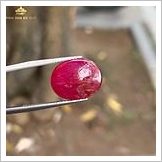 Viên Ruby đỏ Lục Yên chất kính đẹp 9,9ct – IRRB 220799