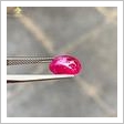 Đá ruby tự nhiên đỏ kính chân lửa mạnh 4.3ct hình ảnh 4