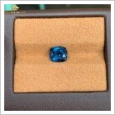 Viên Spinel xanh lam tự nhiên sắc cobalt rất đẹp và hiếm 2,8ct – IRSI 220728