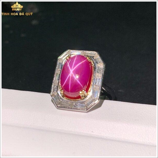 nhẫn Ruby sao siêu hiếm 8,2ct hình ảnh 5