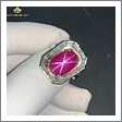 nhẫn Ruby sao siêu hiếm 8,2ct hình ảnh 4