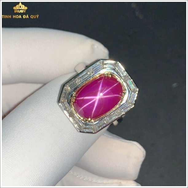 nhẫn Ruby sao siêu hiếm 8,2ct hình ảnh 4