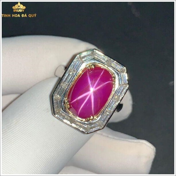 nhẫn Ruby sao siêu hiếm 8,2ct hình ảnh 6