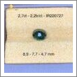 đá Sapphire 2.7ct xanh lục đậm hình ảnh 4