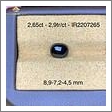 Đá sapphire Bích đèn xanh lam 2,65ct hình ảnh 4