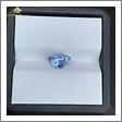 Đá Sapphire trắng phớt xanh 3,1ct tự nhiên hình ảnh 2