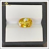 Viên Sapphire vàng chanh đẹp tự nhiên 5,2ct – IRYS 220852