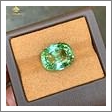 đá Tourmaline xanh lá mạ 16ct hình ảnh 5