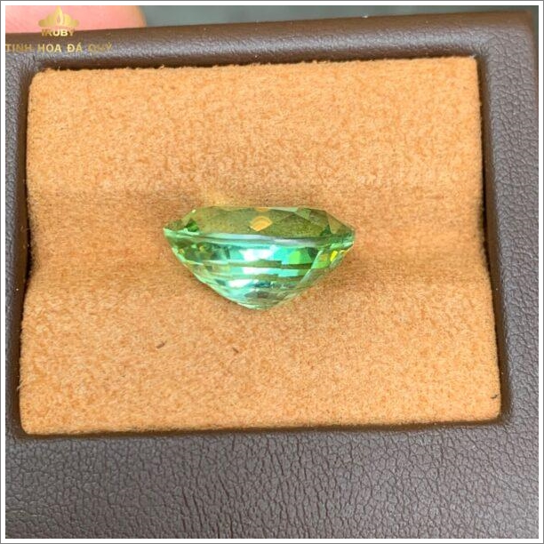 đá Tourmaline xanh lá mạ 16ct hình ảnh 3