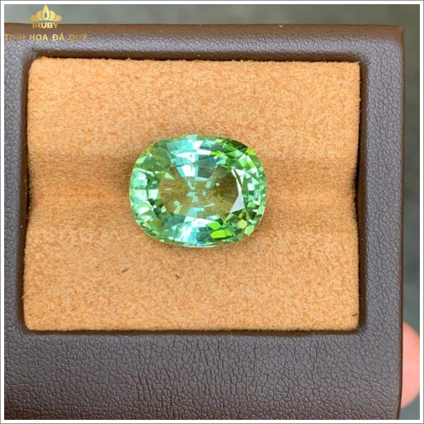 đá Tourmaline xanh lá mạ 16ct hình ảnh 6