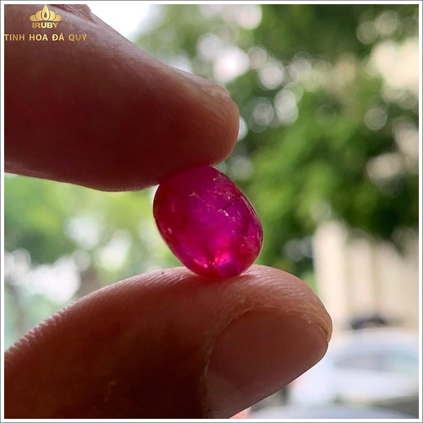 Đá Ruby đỏ Lục Yên 7,19ct hình ảnh 7