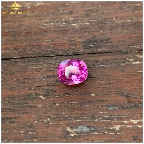 Đá Sapphire Tím Hồng 2,27ct sáng lấp lánh hình ảnh 1