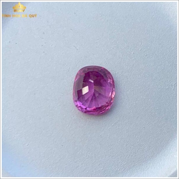 Đá Sapphire Tím Hồng 2,27ct sáng lấp lánh hình ảnh 6