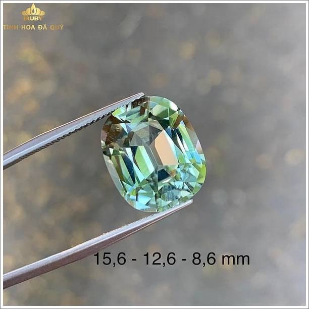 đá Tourmaline xanh lá mạ 16ct hình ảnh 11