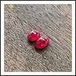 Đôi hoa tai Ruby huyết kính 3.25ct hình ảnh 4