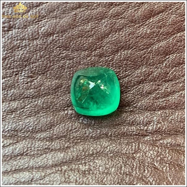 đá Emerald Suggerloaf Cabachon hình ảnh 4